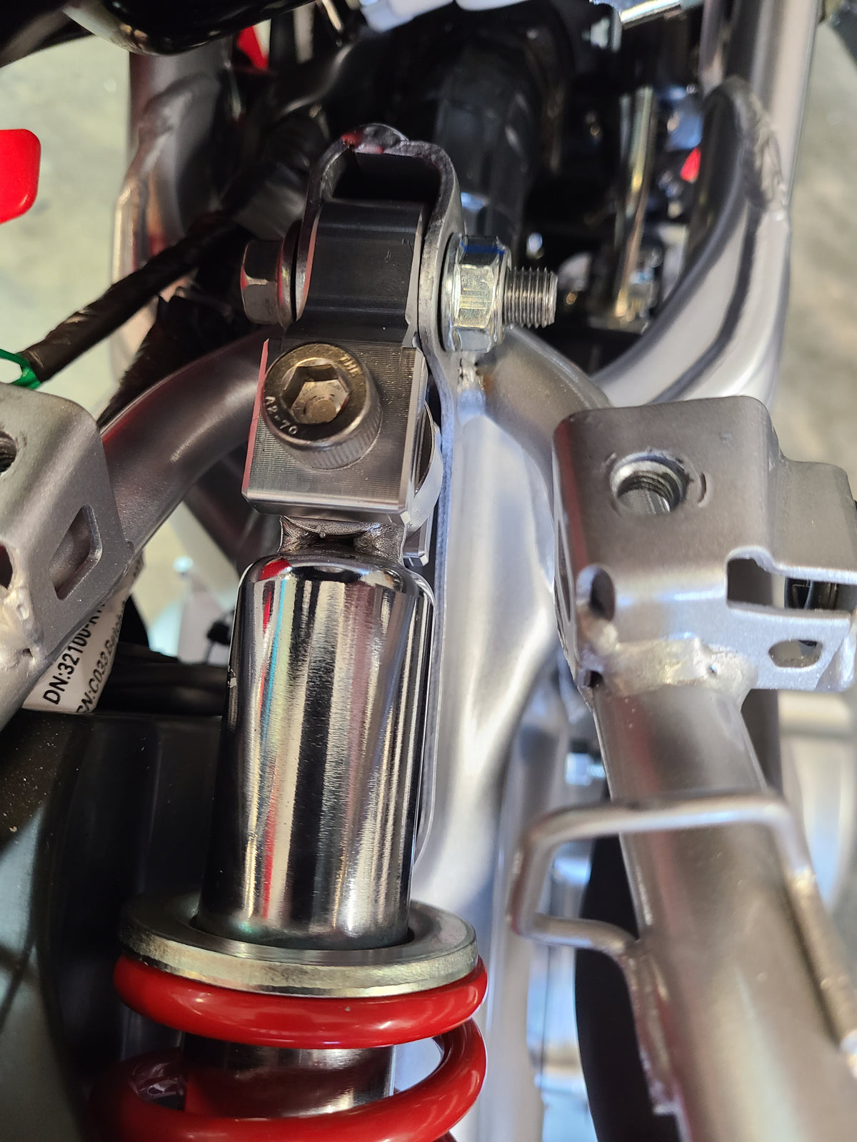 CRF110 REAR SHOCK EXTENDER - SS-MOTO