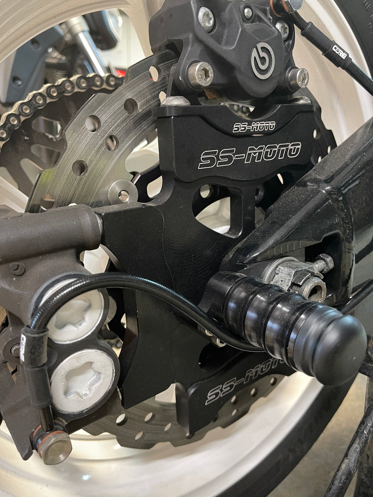 Axle Sliders Zx6r/636 All Years - SS-MOTO