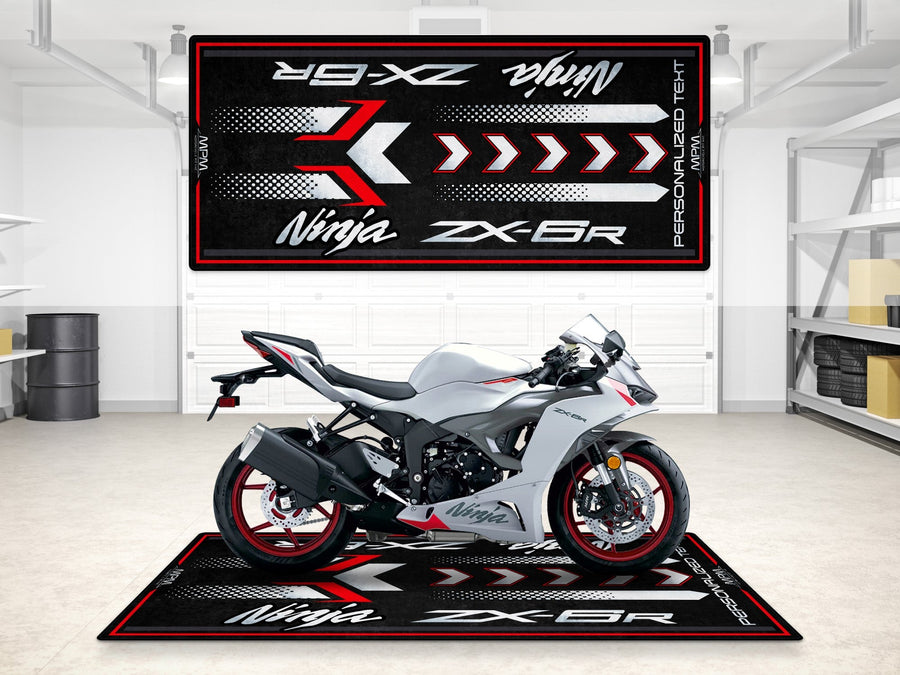 MPM Motorcycle Mat for Kawasaki ZX-6R - MM7395