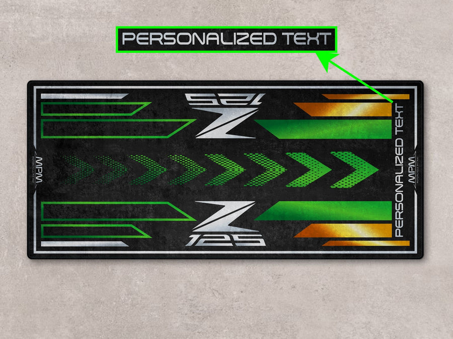 MPM Motorcycle Mat for Kawasaki Z125 - MM7408