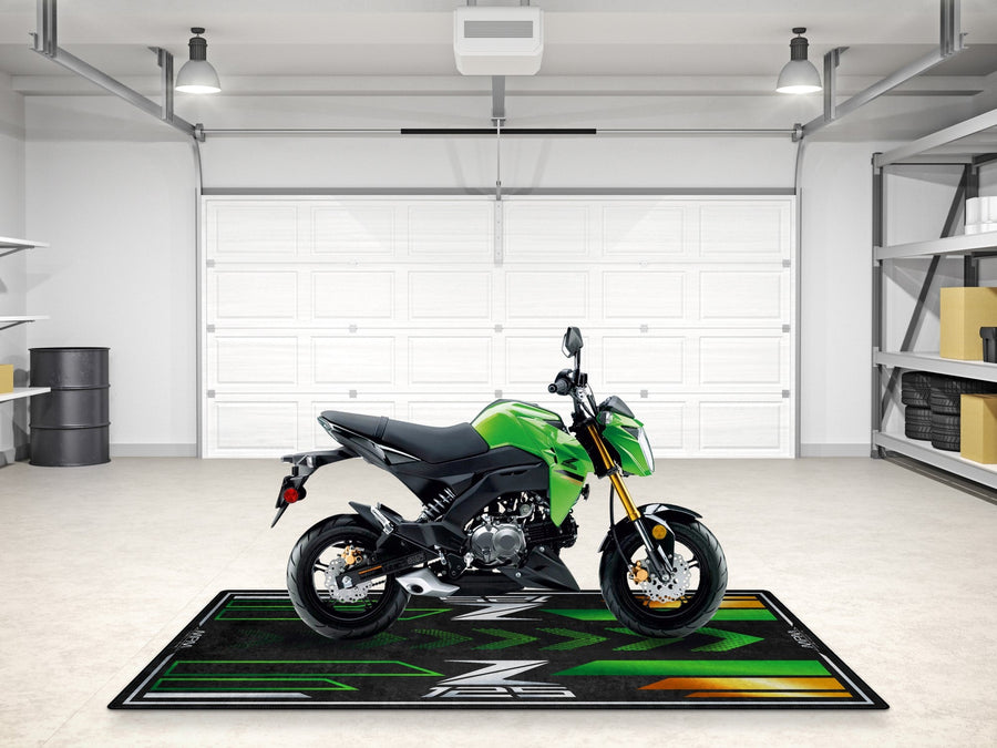 MPM Motorcycle Mat for Kawasaki Z125 - MM7408