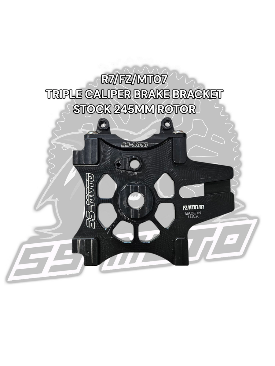 R7/FZ/MT07 BRAKE KIT Stock Rotor(245mm)